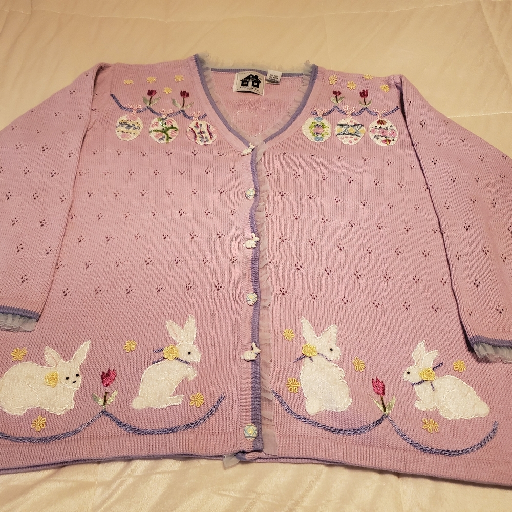 Storybook Knits Eggstravaganza Women's 2X